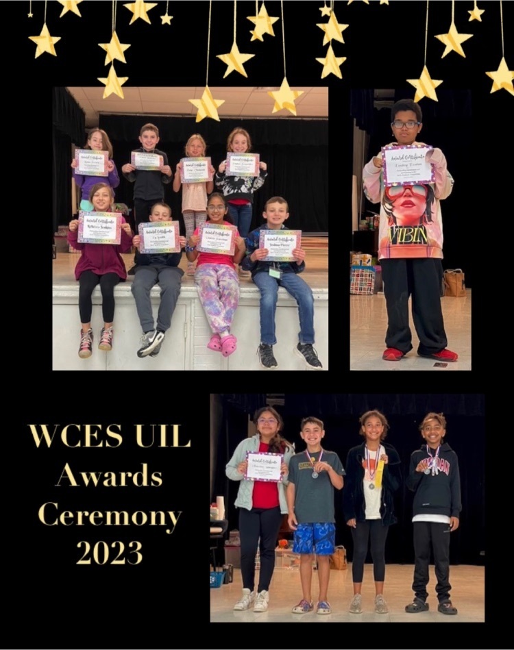 students with their UIL event teammates 